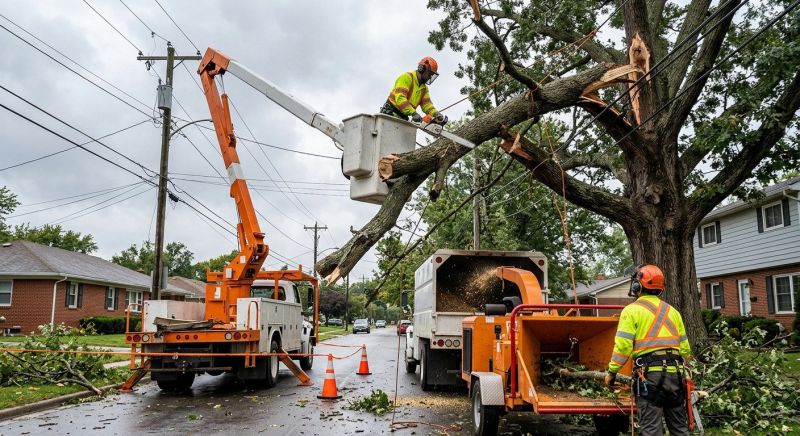 Hickory Tree Trimming in Doylestown, PA